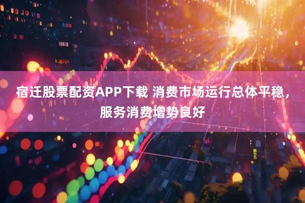 宿迁股票配资APP下载 消费市场运行总体平稳，服务消费增势良好